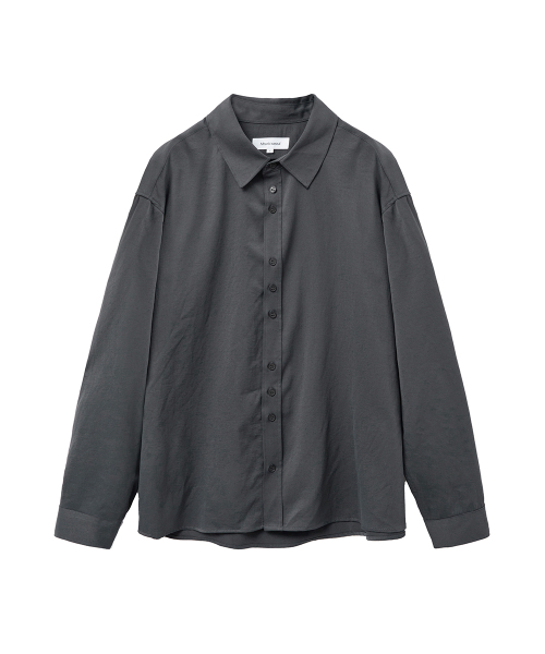 MISEKISEOUL MEN(ミセキソウルメンズ)の「Asymmetric button shirt CHARCOAL(シャツ/ブラウス・メンズ・その他・3/2)」の2枚目の写真