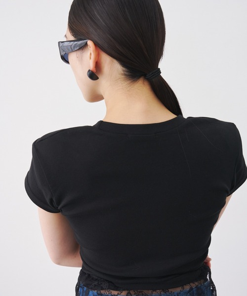 SOEMIN（ソミン）の「Black heart pierced earrings ／ハートピアスマットブラック（ピアス（両耳用）・レディース・ブラック・FREE）」の11枚目の写真