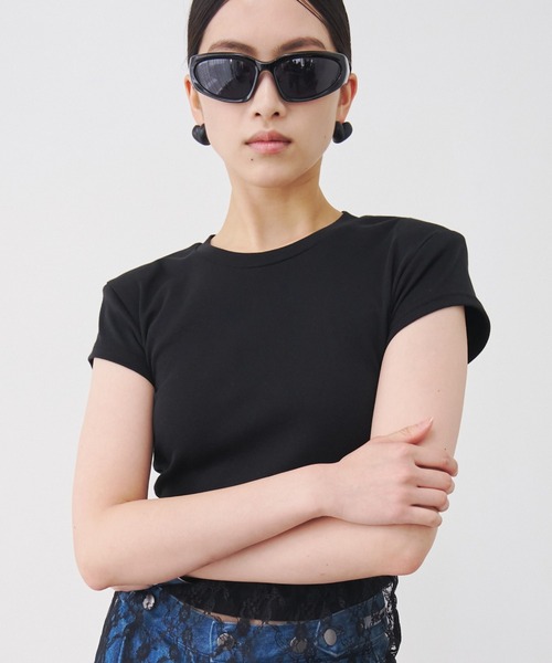 SOEMIN（ソミン）の「Black heart pierced earrings ／ハートピアスマットブラック（ピアス（両耳用）・レディース・ブラック・FREE）」の12枚目の写真