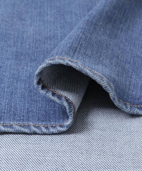Healthy denim(ヘルシーデニム)の「Healthy DENIM ALMOND(シャツ/ブラウス・レディース・ライトインディゴブルー/インディゴブルー・0)」の11枚目の写真