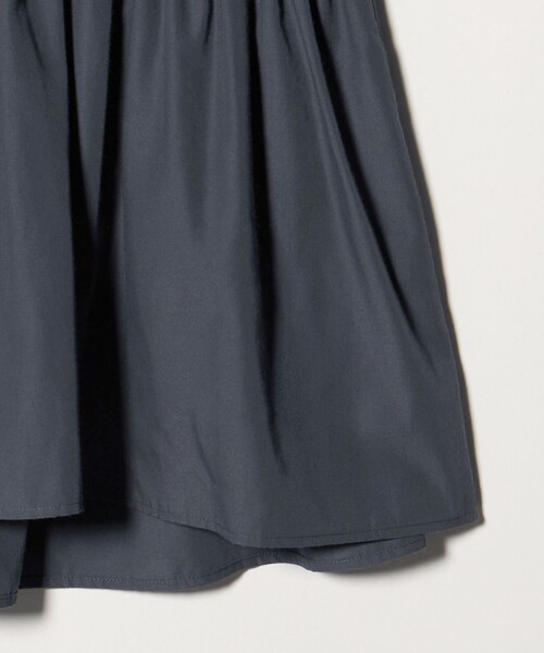 A DAY IN THE LIFE UNITED ARROWS（アデイインザライフユナイテッドアローズ）の「ペプラム ギャザー ノースリーブブラウス ＜A DAY IN THE LIFE＞（シャツ/ブラウス・レディース・ダークグレー/オフホワイト/ピンク・FREE）」の6枚目の写真