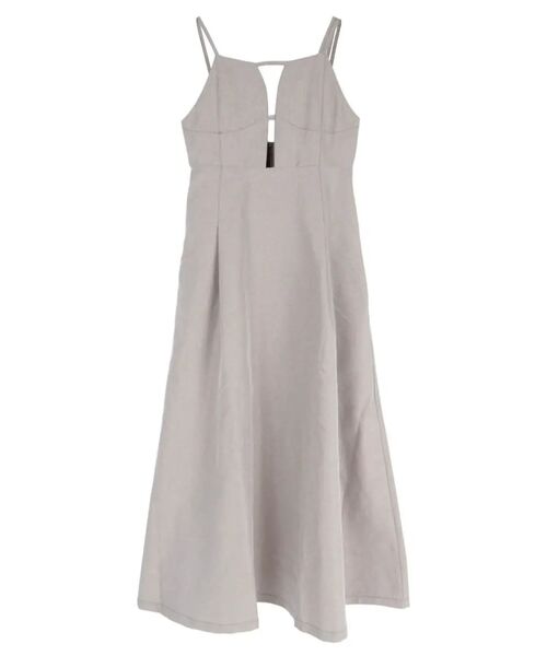 :ETHROF(イーサオブ)の「FLARE DENIM JUMPER SKIRT(ワンピース・レディース・ベージュ/ブラック・MEDIUM)」の20枚目の写真