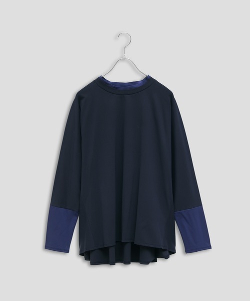 Kelen(ケレン)の「「KELEN / ケレン」バックフレアポンチプルオーバー(Tシャツ/カットソー・レディース・ネイビー/ブラウン/チャコールグレー・S/M)」の19枚目の写真