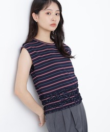 N.(N. Natural Beauty Basic) | ランダムボーダートップス(Tシャツ/カットソー)