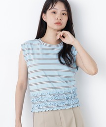 N.(N. Natural Beauty Basic) | ランダムボーダートップス(Tシャツ/カットソー)