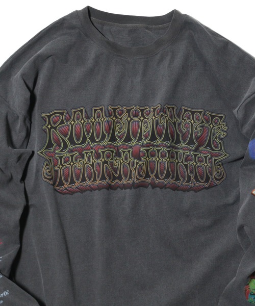 NATAL DESIGN（ネイタルデザイン）の「ROOM MATE MULTI PRINT L/S TEE LA（Tシャツ/カットソー・メンズ・チャコールグレー・SMALL/MEDIUM/LARGE/X-LARGE）」の5枚目の写真