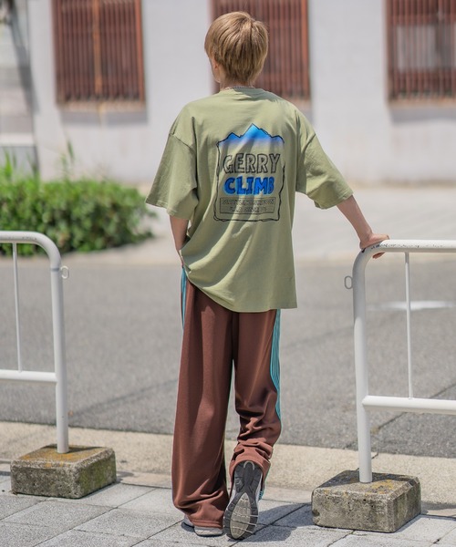 En serio TOKYO（エンソリオトーキョー）の「【GERRY】別注MT手書き風ロゴ半袖Tシャツ 42-9152G-IMP（Tシャツ/カットソー・メンズ・カーキ/ダークブルー/ホワイト/ブラック/オートミール・MEDIUM/SMALL/LARGE/X-LARGE）」の9枚目の写真