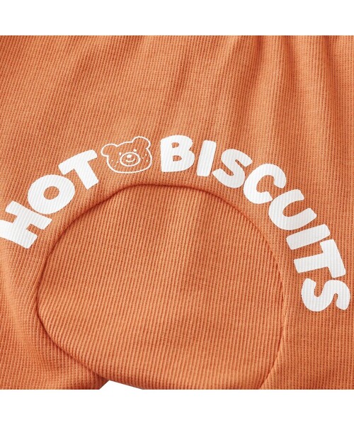 HOT BISCUITS(ホットビスケッツ)の「ロゴシリーズ 6分丈ハーフパンツ(その他パンツ・キッズ・ネイビー/グレー/オレンジ/アイボリー・80cm/90cm/70cm/100cm)」の6枚目の写真