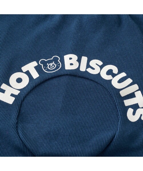 HOT BISCUITS(ホットビスケッツ)の「ロゴシリーズ 6分丈ハーフパンツ(その他パンツ・キッズ・ネイビー/グレー/オレンジ/アイボリー・80cm/90cm/70cm/100cm)」の10枚目の写真