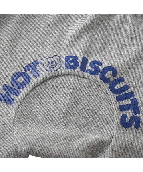 HOT BISCUITS(ホットビスケッツ)の「ロゴシリーズ 6分丈ハーフパンツ(その他パンツ・キッズ・ネイビー/グレー/オレンジ/アイボリー・80cm/90cm/70cm/100cm)」の18枚目の写真