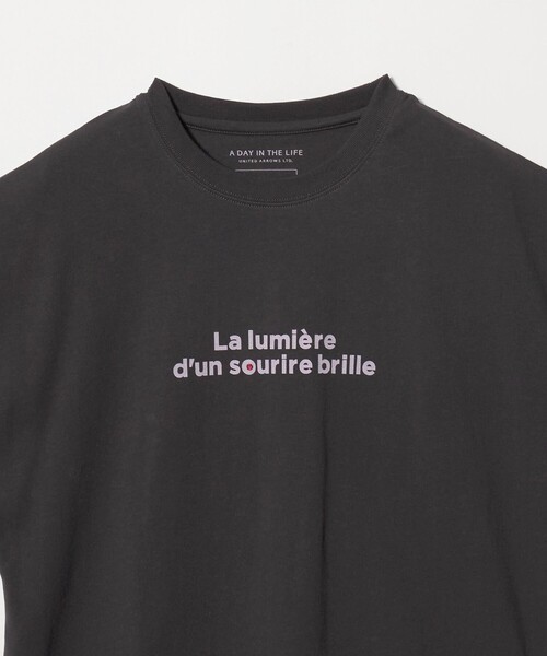 A DAY IN THE LIFE UNITED ARROWS(アデイインザライフユナイテッドアローズ)の「クリニクラウン プリントTシャツ <A DAY IN THE LIFE>(Tシャツ/カットソー・レディース・ホワイト/モカ/ダークグレー・FREE)」の19枚目の写真