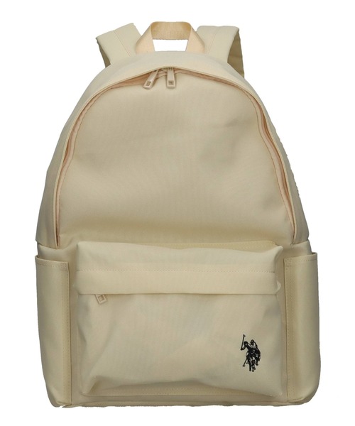 U.S. POLO ASSN.(ユーエスポロアッスン)の「【U.S. POLO ASSN.】ラウンドバックパック リュック USPA-2741(バックパック/リュック・レディース・ブラック/オフホワイト/ピンク/グリーン/レッド/グレー/ブルー/イエロー/ネイビー/ベージュ・FREE)」の2枚目の写真