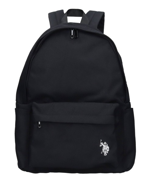 U.S. POLO ASSN.(ユーエスポロアッスン)の「【U.S. POLO ASSN.】ラウンドバックパック リュック USPA-2741(バックパック/リュック・レディース・ブラック/オフホワイト/ピンク/グリーン/レッド/グレー/ブルー/イエロー/ネイビー/ベージュ・FREE)」の1枚目の写真