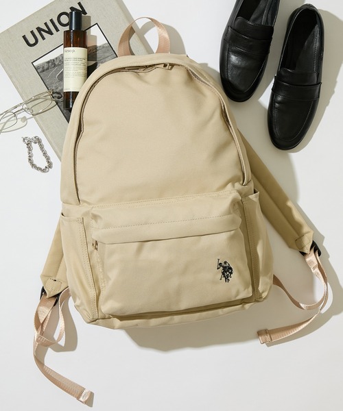 U.S. POLO ASSN.(ユーエスポロアッスン)の「【U.S. POLO ASSN.】ラウンドバックパック リュック USPA-2741(バックパック/リュック・レディース・ブラック/オフホワイト/ピンク/グリーン/レッド/グレー/ブルー/イエロー/ネイビー/ベージュ・FREE)」の15枚目の写真