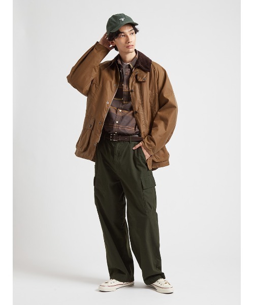 Barbour(バブアー)の「【BEDALE / ビデイル】ワックス ジャケット オーバーサイズ フィット(ブルゾン・メンズ・ベージュ/グリーン/ブラック/ダークブラウン・32/40/34/36/42/38)」の5枚目の写真