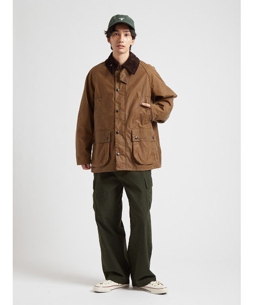 Barbour(バブアー)の「【BEDALE / ビデイル】ワックス ジャケット オーバーサイズ フィット(ブルゾン・メンズ・ベージュ/グリーン/ブラック/ダークブラウン・32/40/34/36/42/38)」の8枚目の写真