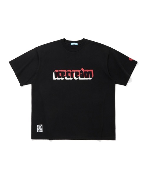 ICECREAM(アイスクリーム)の「COTTON T-SHIRT_ICECREAM(Tシャツ/カットソー・メンズ・ホワイト/ブラック/ピンク・SMALL/MEDIUM/LARGE/X-LARGE)」の2枚目の写真