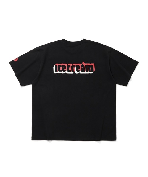 ICECREAM(アイスクリーム)の「COTTON T-SHIRT_ICECREAM(Tシャツ/カットソー・メンズ・ホワイト/ブラック/ピンク・SMALL/MEDIUM/LARGE/X-LARGE)」の5枚目の写真