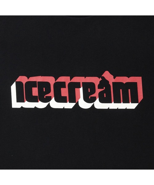 ICECREAM(アイスクリーム)の「COTTON T-SHIRT_ICECREAM(Tシャツ/カットソー・メンズ・ホワイト/ブラック/ピンク・SMALL/MEDIUM/LARGE/X-LARGE)」の8枚目の写真