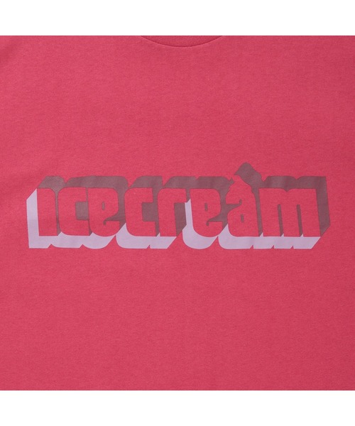 ICECREAM(アイスクリーム)の「COTTON T-SHIRT_ICECREAM(Tシャツ/カットソー・メンズ・ホワイト/ブラック/ピンク・SMALL/MEDIUM/LARGE/X-LARGE)」の9枚目の写真