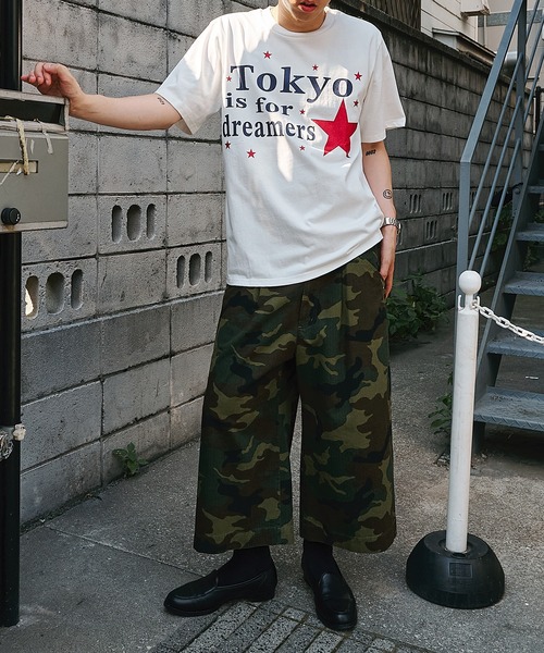 AFB(エーエフビー)の「TOKYO GLITTER TEE(Tシャツ/カットソー・メンズ・ホワイト/ブラック・MEDIUM/LARGE/X-LARGE)」の9枚目の写真