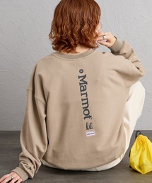 Marmot（マーモット）の「【WEB先行予約】[Marmot マーモット] 別注 バーティカルロゴ バックプリントスウェット（スウェット）」