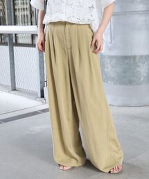 le.coeur blanc | バイオウォッシュタックワイドパンツ(その他パンツ)