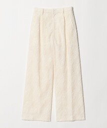 <CINOH>カット ジャガード パンツ