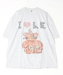 b.Eautiful（ビューティフル）の「【b.Eautiful】ビューティフル b.Eautiful x Shoma Mitani I <3 b.E T-Shirt（Tシャツ/カットソー）」