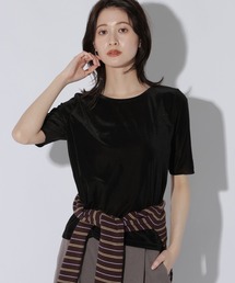 LAKOLE | シアーベロア半袖T / 1056076(Tシャツ/カットソー)