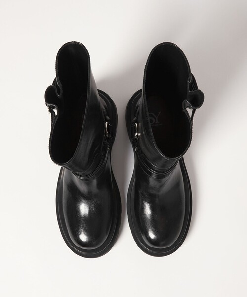 SY UNITED ARROWS(シーユナイテッドアローズ)の「<SY>タンクソールエンジニア ショートブーツ75↑(ブーツ・レディース・ダークブラウン/ブラック・22.5cm/23.5cm/24.5cm/25.5cm)」の5枚目の写真