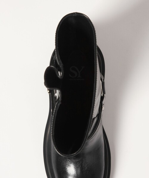 SY UNITED ARROWS(シーユナイテッドアローズ)の「<SY>タンクソールエンジニア ショートブーツ75↑(ブーツ・レディース・ダークブラウン/ブラック・22.5cm/23.5cm/24.5cm/25.5cm)」の9枚目の写真