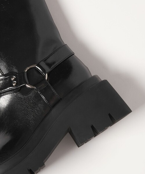 SY UNITED ARROWS(シーユナイテッドアローズ)の「<SY>タンクソールエンジニア ショートブーツ75↑(ブーツ・レディース・ダークブラウン/ブラック・22.5cm/23.5cm/24.5cm/25.5cm)」の11枚目の写真