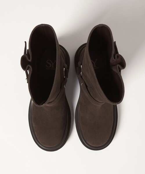 SY UNITED ARROWS(シーユナイテッドアローズ)の「<SY>タンクソールエンジニア ショートブーツ75↑(ブーツ・レディース・ダークブラウン/ブラック・22.5cm/23.5cm/24.5cm/25.5cm)」の12枚目の写真