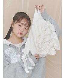merry jenny（メリージェニー）の「レースリボンワンショルダーバッグ（ショルダーバッグ）」