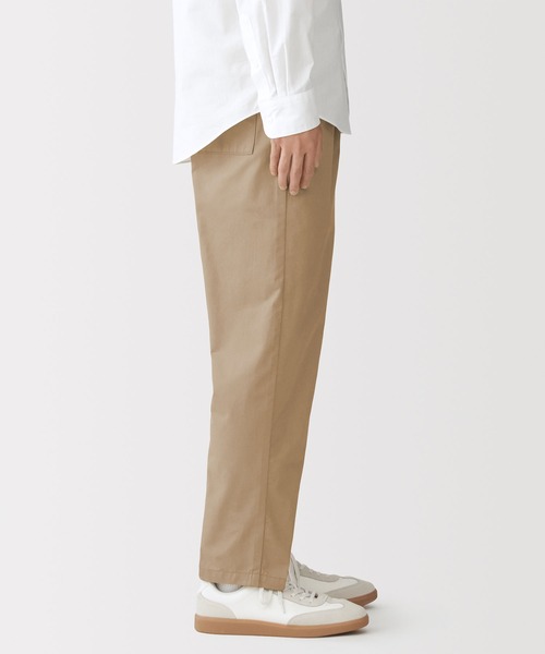 無印良品(ムジルシリョウヒン)の「紳士 洗いざらしコットンイージーパンツ(その他パンツ・メンズ・ベージュ/ブラウン/ブラック/ダークグレー/ダークグリーン・S/M/L/XL)」の19枚目の写真