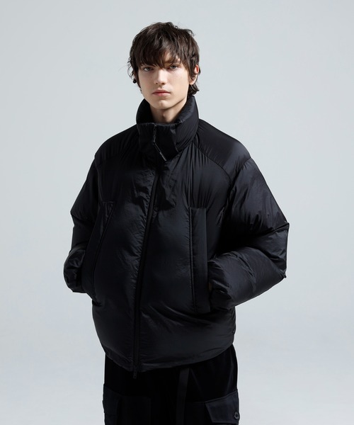Y-3（ワイスリー）の「Y-3 HOODED PUFFER JACKET（ダウンジャケット/コート・メンズ・ブラック・MEDIUM/SMALL/X-SMALL/X-LARGE）」の4枚目の写真