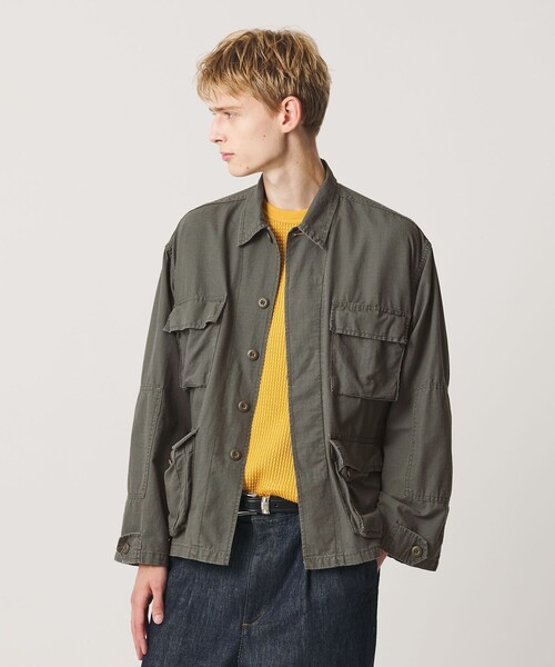 ROTHCO(ロスコ)の「【別注】<ROTHCO>DYE BDU シャツ(シャツ/ブラウス・メンズ・ダークグレー/オリーブ・L/M)」の2枚目の写真