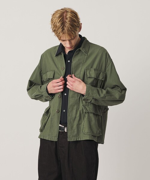 ROTHCO(ロスコ)の「【別注】<ROTHCO>DYE BDU シャツ(シャツ/ブラウス・メンズ・ダークグレー/オリーブ・L/M)」の7枚目の写真