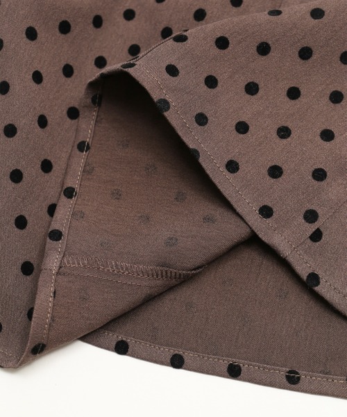 PHILLY(フィリー)の「ドットフレアキャミワンピース(ワンピース・レディース・ブラック/ブラウン・FREE)」の15枚目の写真