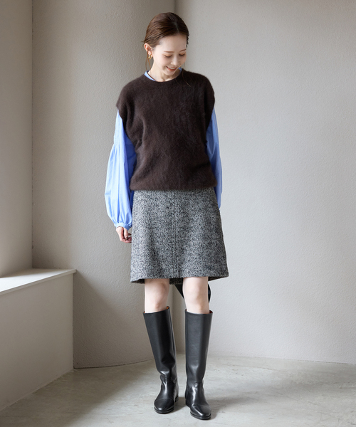 SLOBE IENA(スローブイエナ)の「《追加》SLOBE ロングブーツ(ブーツ・レディース・ブラック・23cm/23.5cm/24cm/24.5cm/25cm)」の3枚目の写真