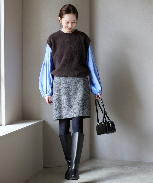 SLOBE IENA(スローブイエナ)の「《追加》SLOBE ロングブーツ(ブーツ・レディース・ブラック・23cm/23.5cm/24cm/24.5cm/25cm)」の6枚目の写真