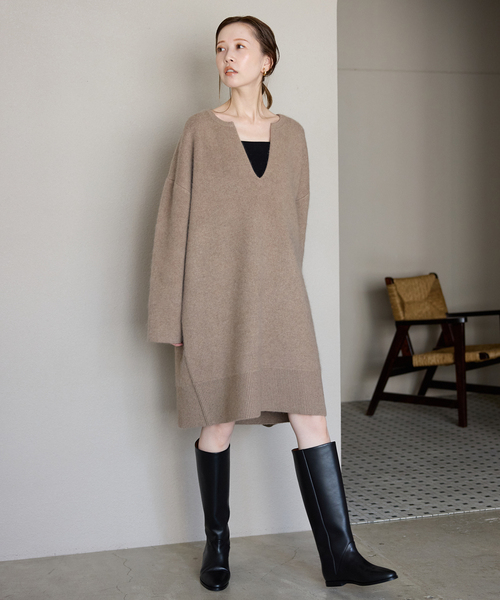 SLOBE IENA(スローブイエナ)の「《追加》SLOBE ロングブーツ(ブーツ・レディース・ブラック・23cm/23.5cm/24cm/24.5cm/25cm)」の7枚目の写真