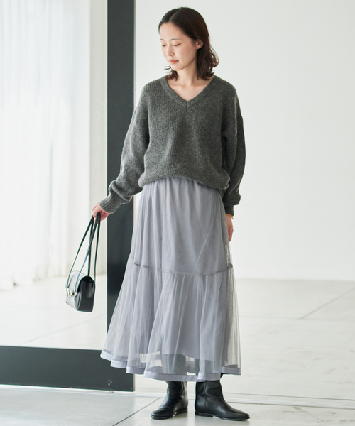 SLOBE IENA(スローブイエナ)の「《追加》SLOBE ロングブーツ(ブーツ・レディース・ブラック・23cm/23.5cm/24cm/24.5cm/25cm)」の17枚目の写真