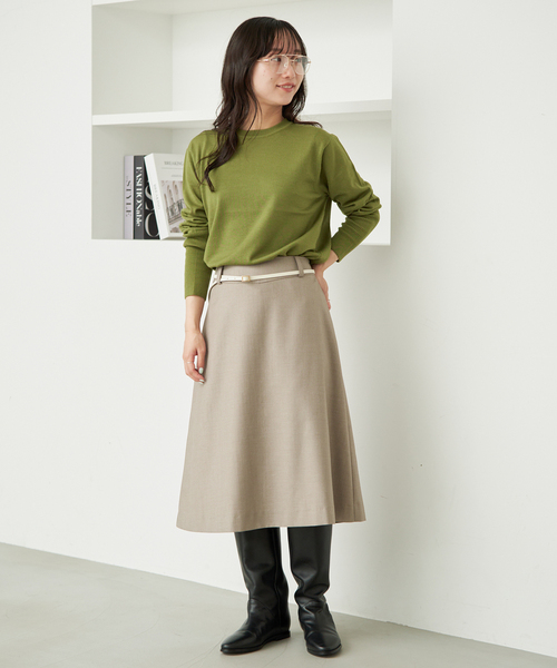 SLOBE IENA(スローブイエナ)の「《追加》SLOBE ロングブーツ(ブーツ・レディース・ブラック・23cm/23.5cm/24cm/24.5cm/25cm)」の19枚目の写真