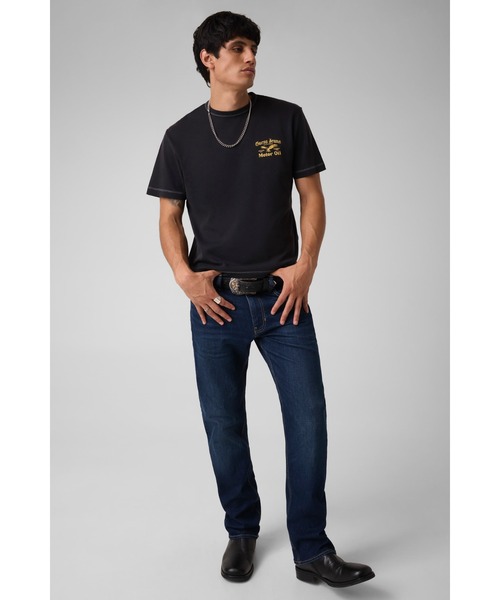GUESS JEANS(ゲスジーンズ)の「GUESS JEANS G16 Utility Straight デニムパンツ ジーンズ(デニムパンツ・メンズ・ダークインディゴブルー・29inch/28inch/34inch/33inch/32inch/31inch/30inch)」の3枚目の写真