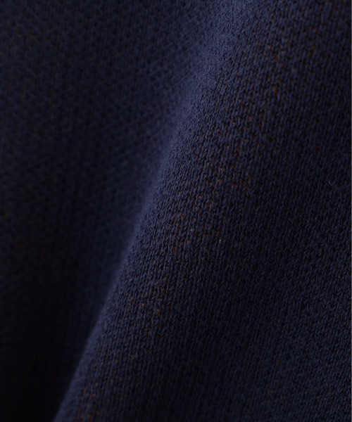 AVIREX(アヴィレックス)の「【直営店限定】LOGO JACQUARD AND EMBROIDERY TOPS(ニット/セーター・レディース・ネイビー/オフホワイト/オレンジ・F)」の9枚目の写真