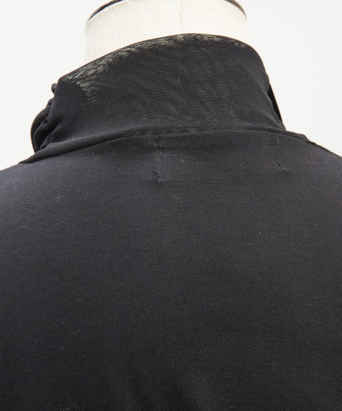gomme(ゴム)の「フリルハイネックT(Tシャツ/カットソー・レディース・ブラック・MEDIUM)」の15枚目の写真