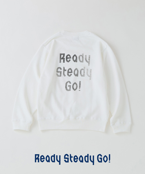 EDIFICE(エディフィス)の「Ready Steady Go! / レディーステディゴー 別注プリント スウェット(スウェット・メンズ・ホワイト/チャコールグレー/ブラック・SMALL/MEDIUM/LARGE)」の17枚目の写真