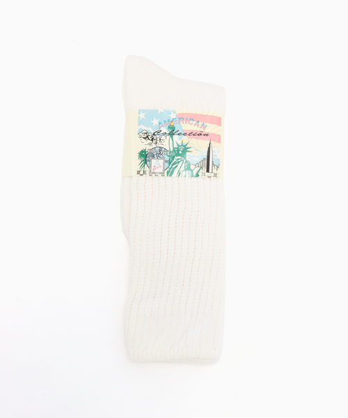 JOURNAL STANDARD(ジャーナルスタンダード)の「MADE IN USA loose socks(ソックス/靴下・メンズ・ホワイト系その他・FREE)」の1枚目の写真